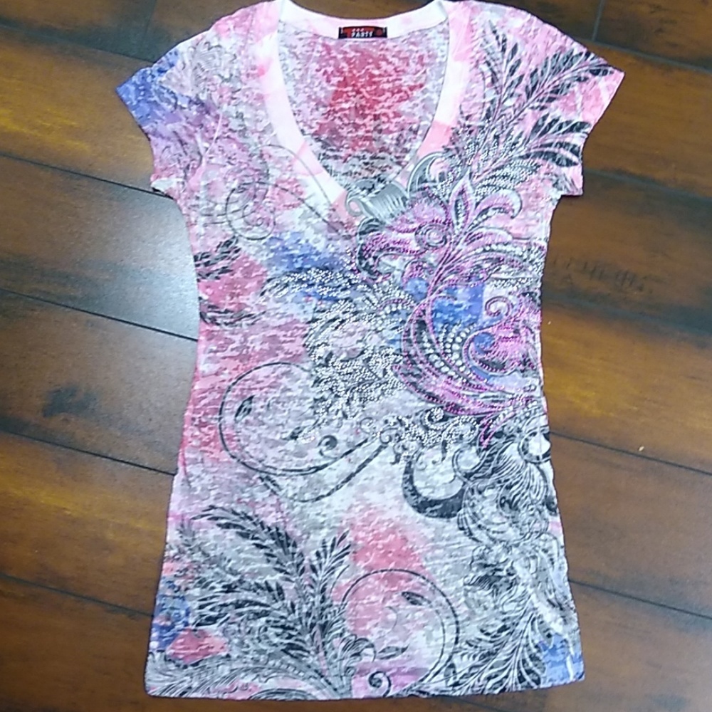 Burnout Tee NWOT